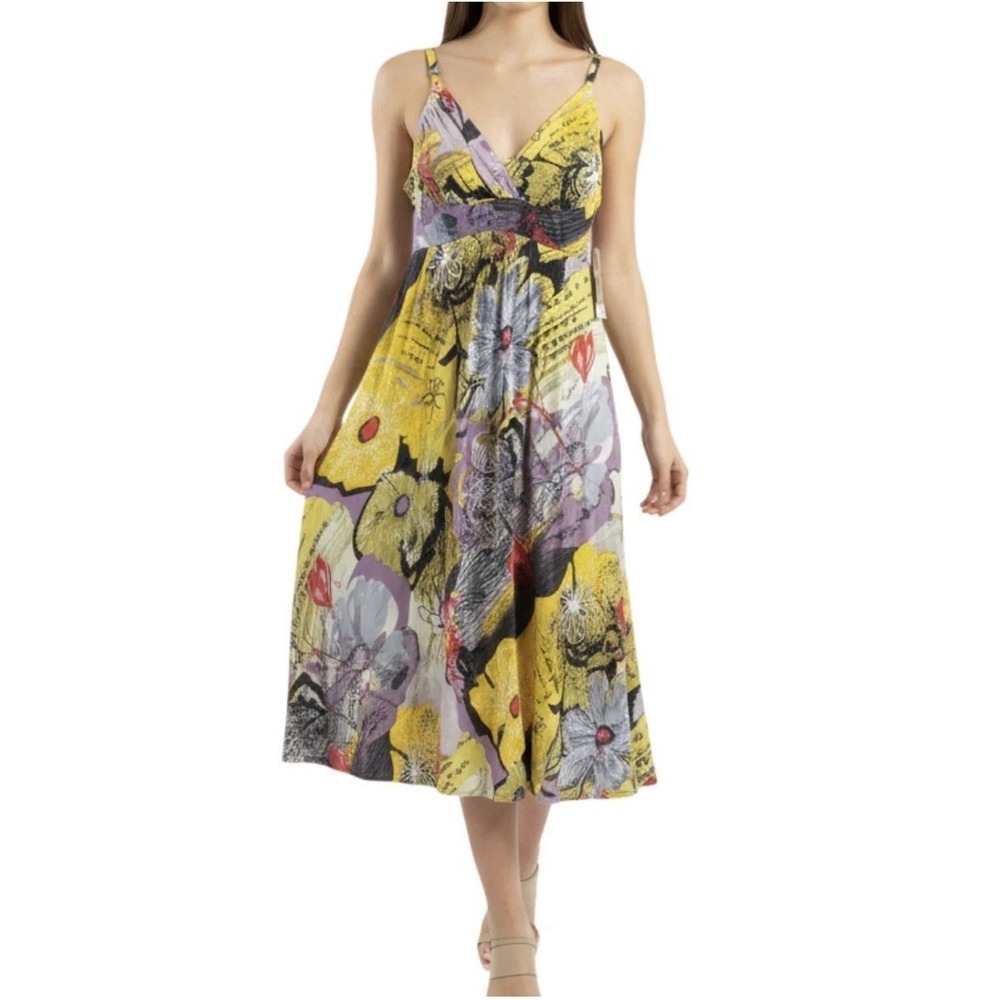 Jams World Vintage Connie Sweet Honey Sleeveless Dress Smocked Size 2 Hawaiian S